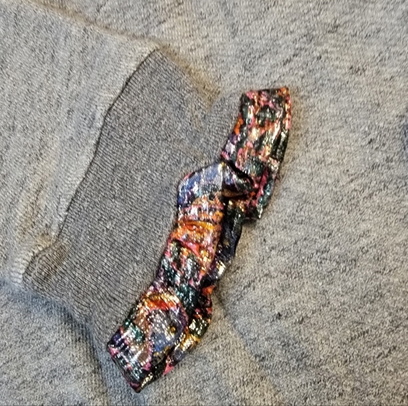 J.CREW Metallic Ruffleneck Sweatshirt - Picture 7 of 12